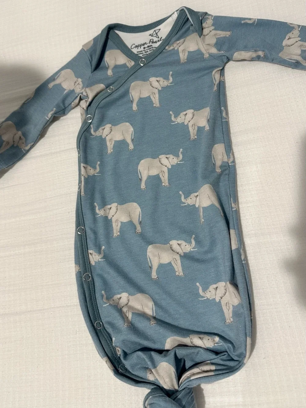 Mud Pie Linen Duck Print Sleeveless One-Piece in Beige with Brown and Green